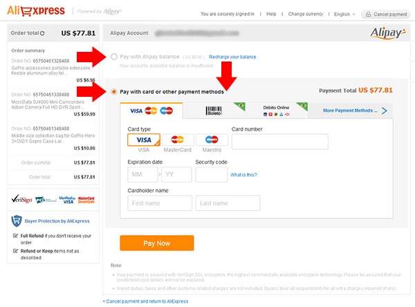 Enter coupon code aliexpress